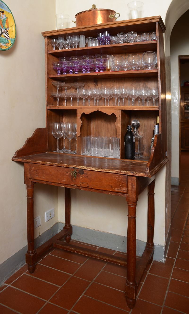 Consolle Rustica con Alzata