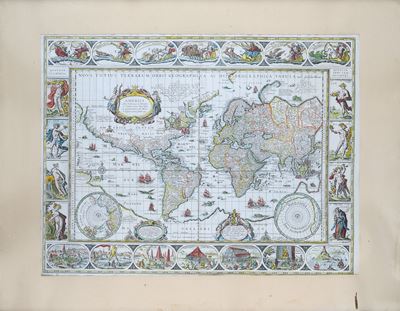 Nova Totius Terrarum Orbis... (da Willem Blaeu)