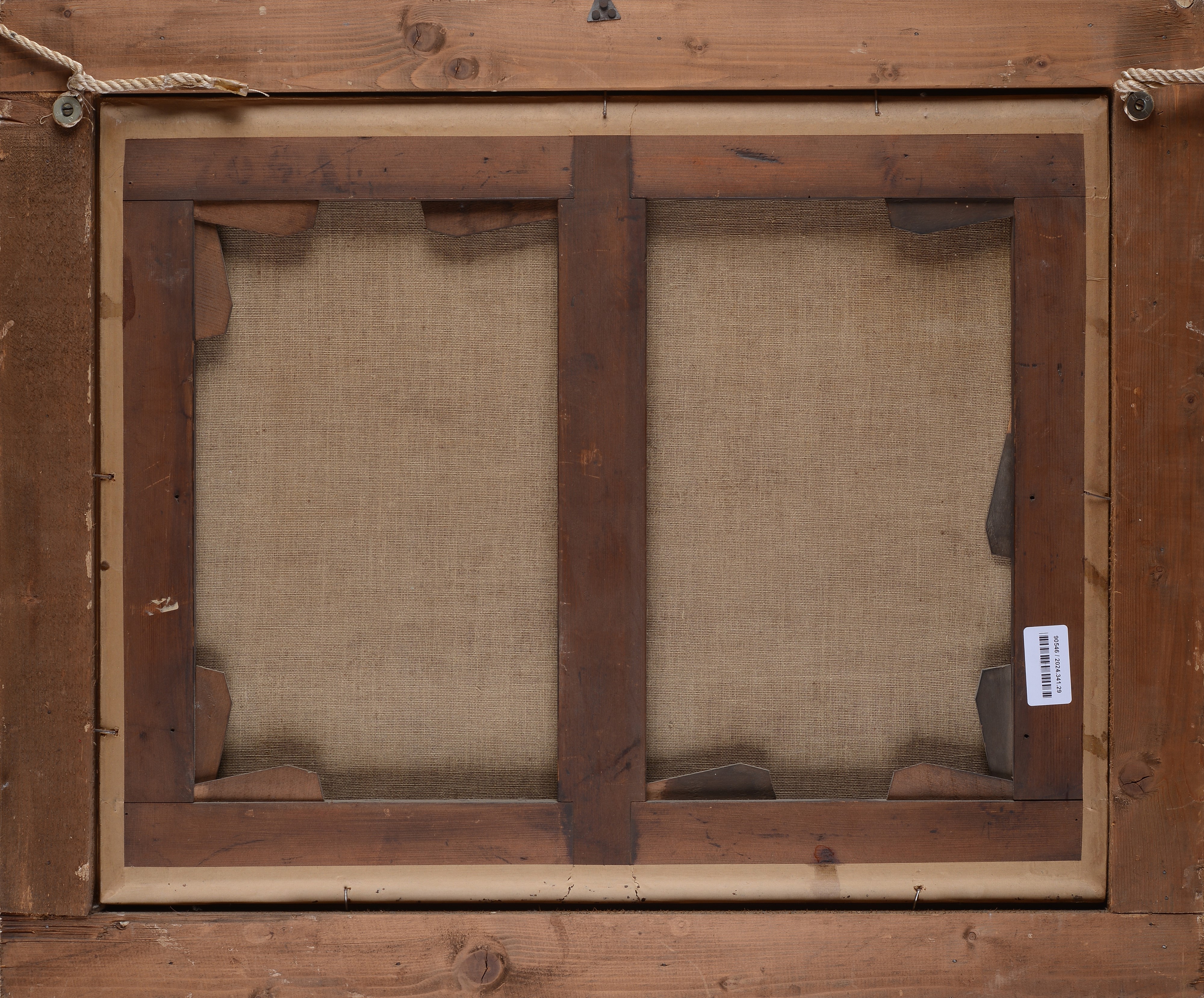 Paesaggio con pastore e gregge