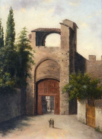 Veduta della Porta a Pinti