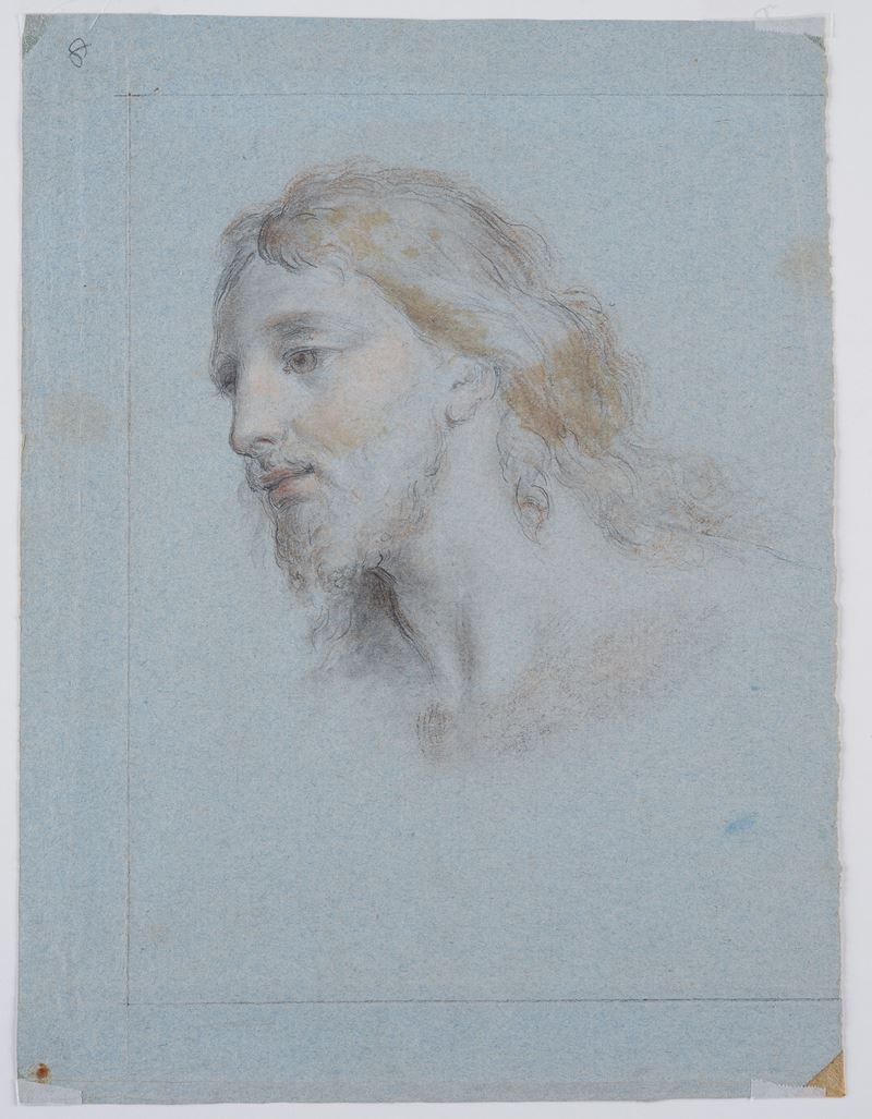 Anonimo, XVIII Sec. - Volto di Cristo