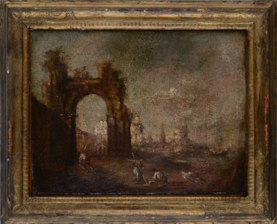 Coppia di Paesaggi (da Giacomo Guardi)