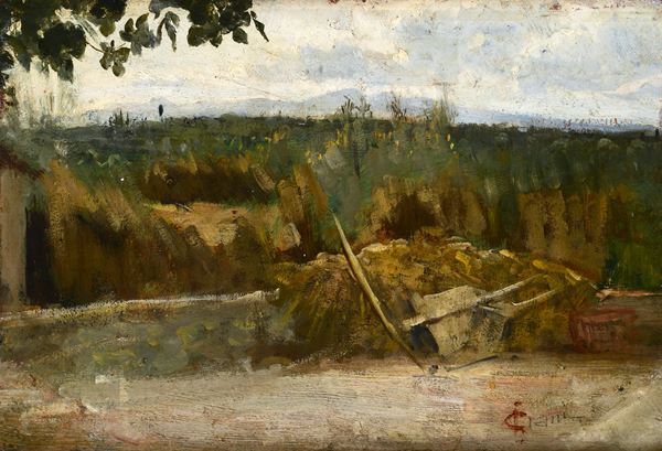 Cesare Ciani - Scorcio di campagna