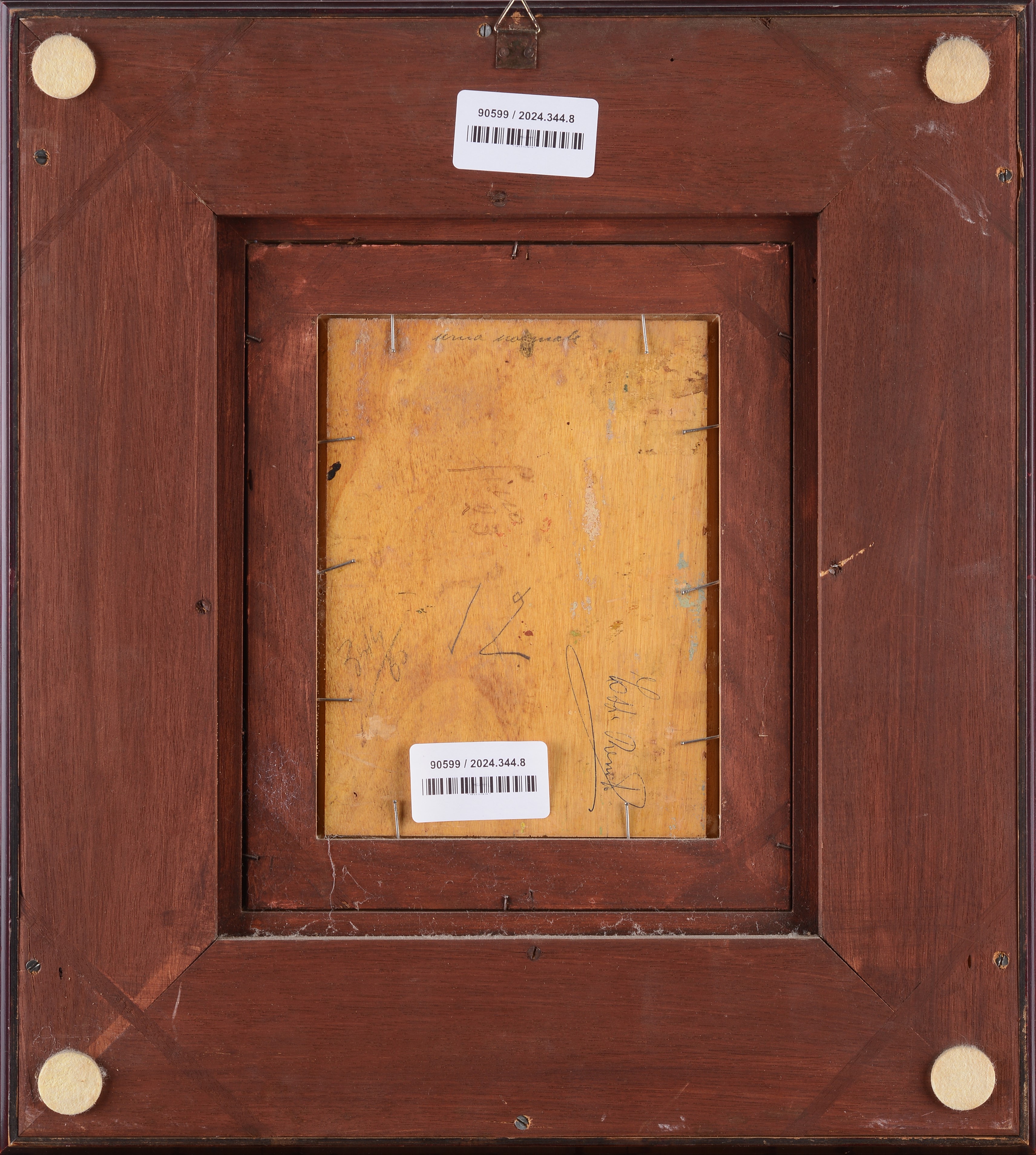 Donna con ombrello e cane