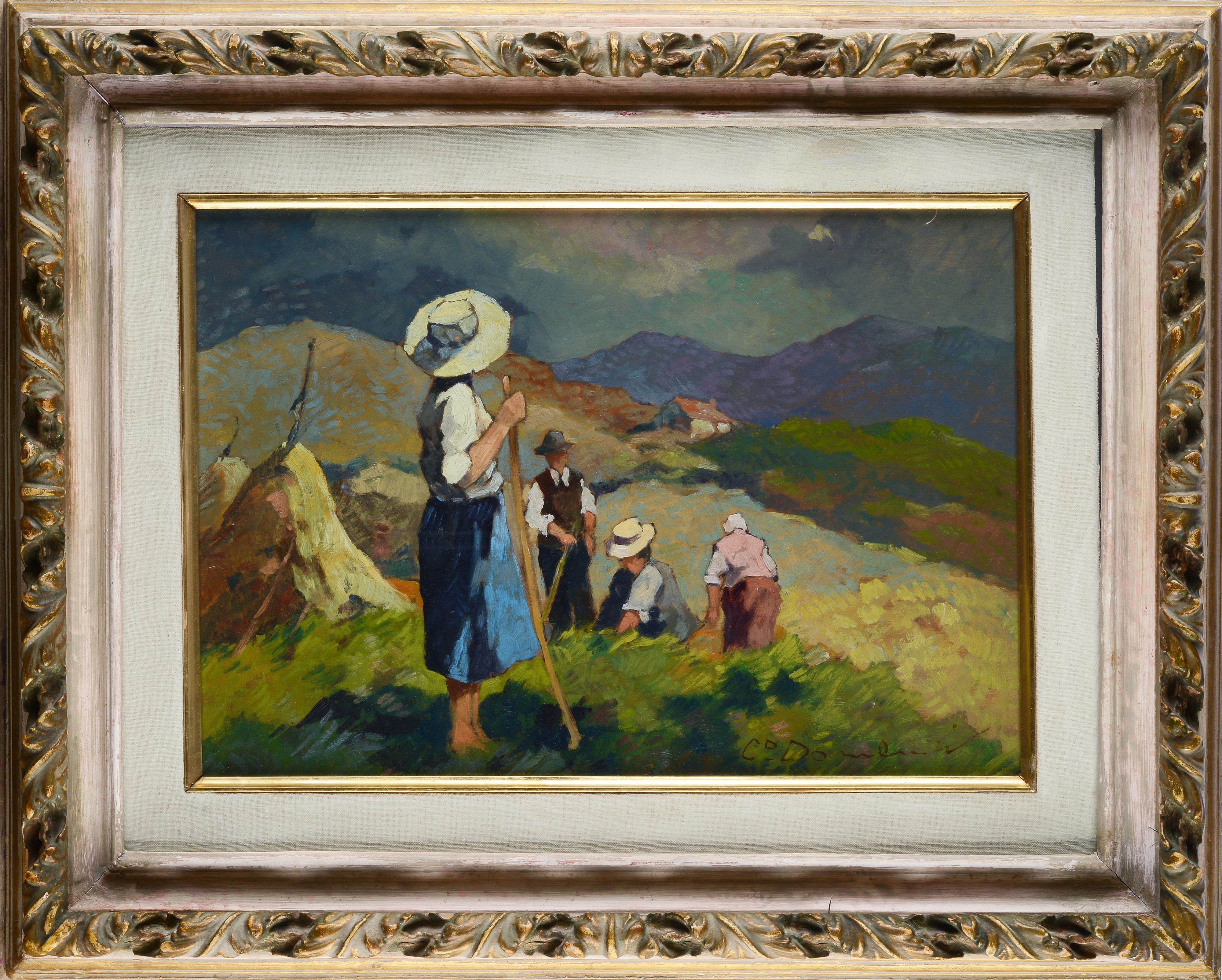 Carlo Domenici - Contadina a Riposo