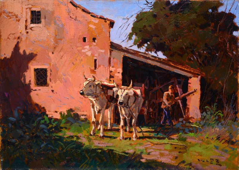 Angiolo Volpe - Buoi