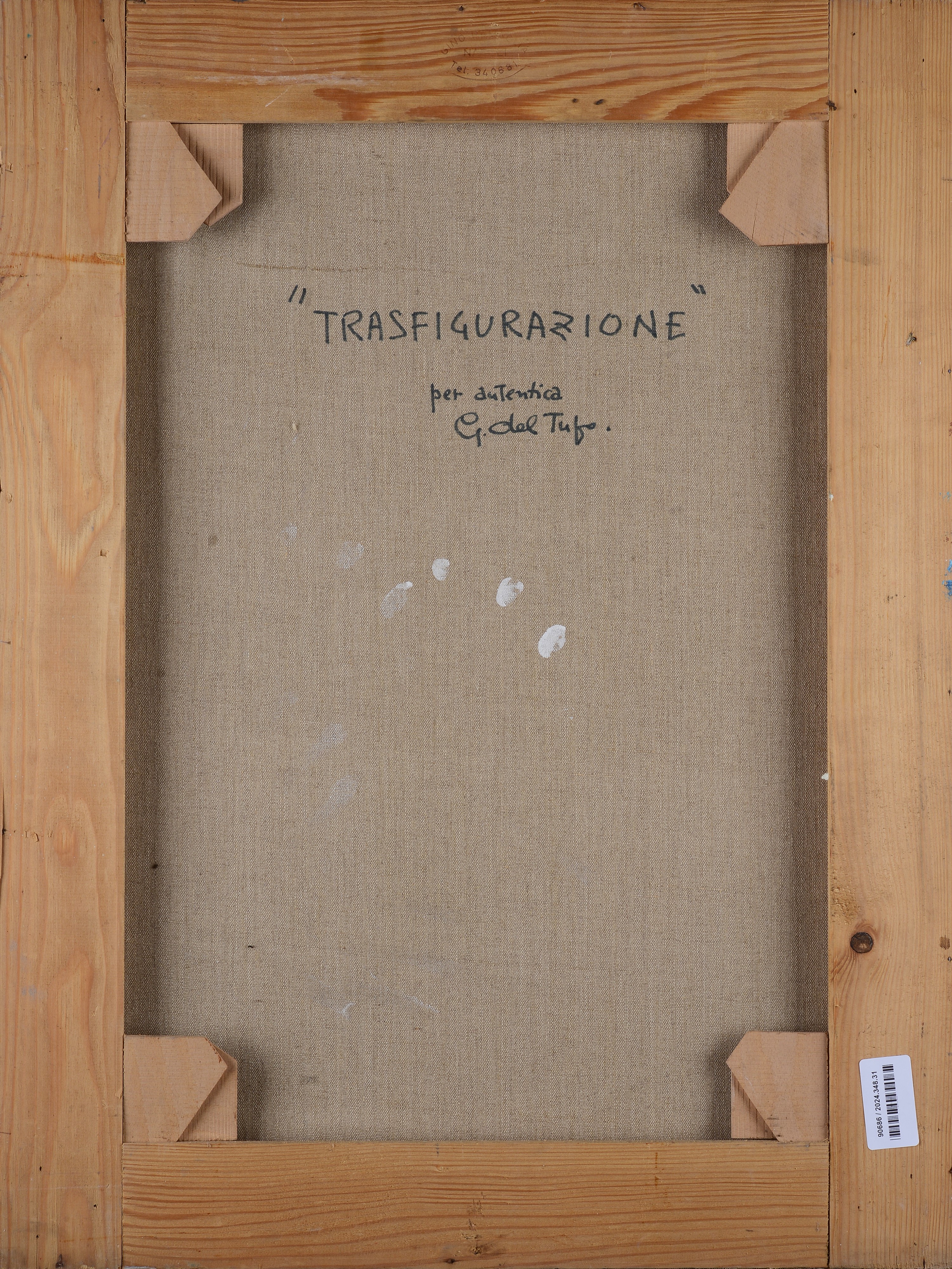 Anonimo, XX Sec. - Trasfigurazione