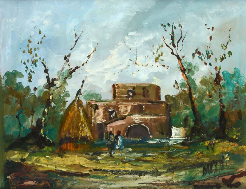 Paesaggio con figure