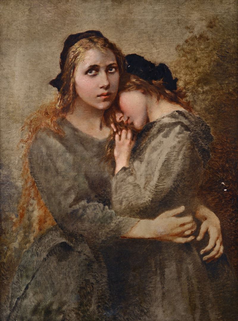 Scuola Francese, XIX Sec. - Fanciulle