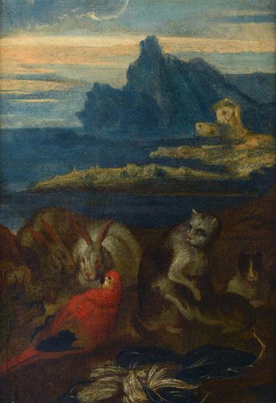 Paesaggio con Animali