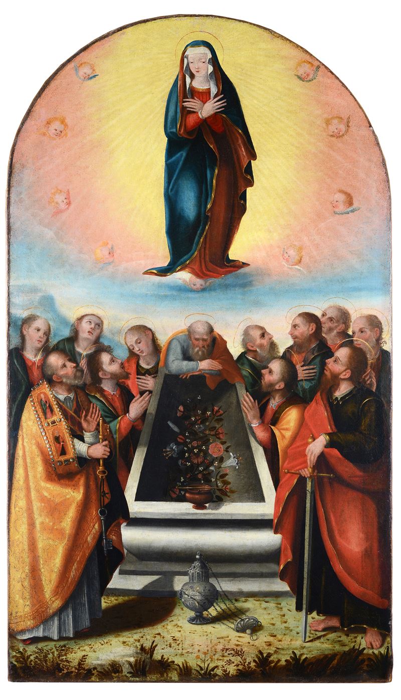 Scuola Toscana, XVII Sec. - Assunzione della Vergine