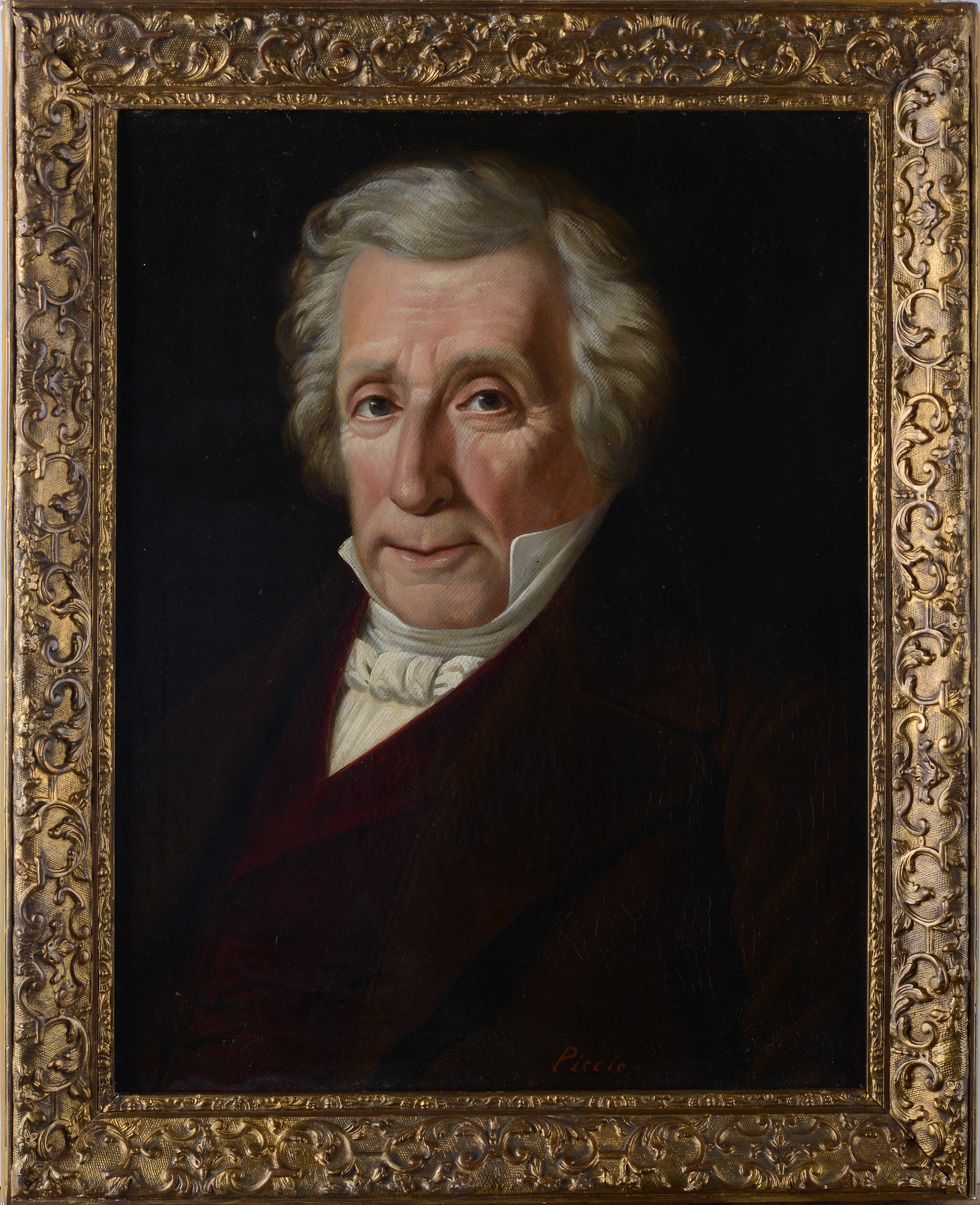 Attr. a Giovanni Carnovali Detto il Piccio - Ritratto Virile