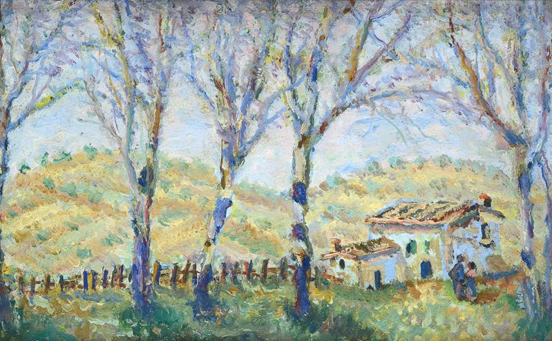 Eduardo Gordigiani - Paesaggio