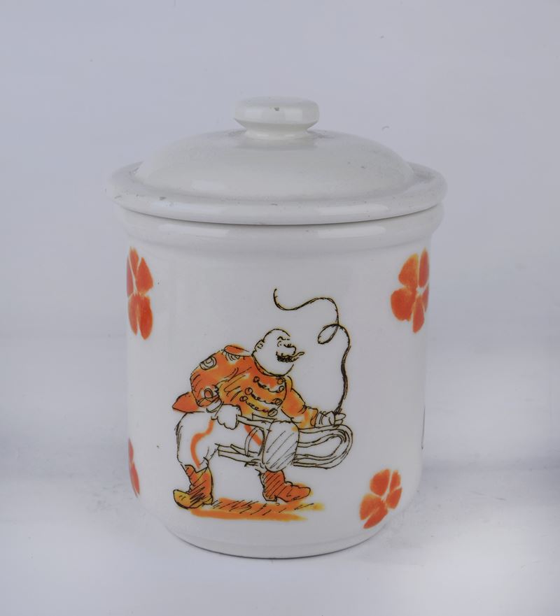 Barattolo in Ceramica, Sergio Staino