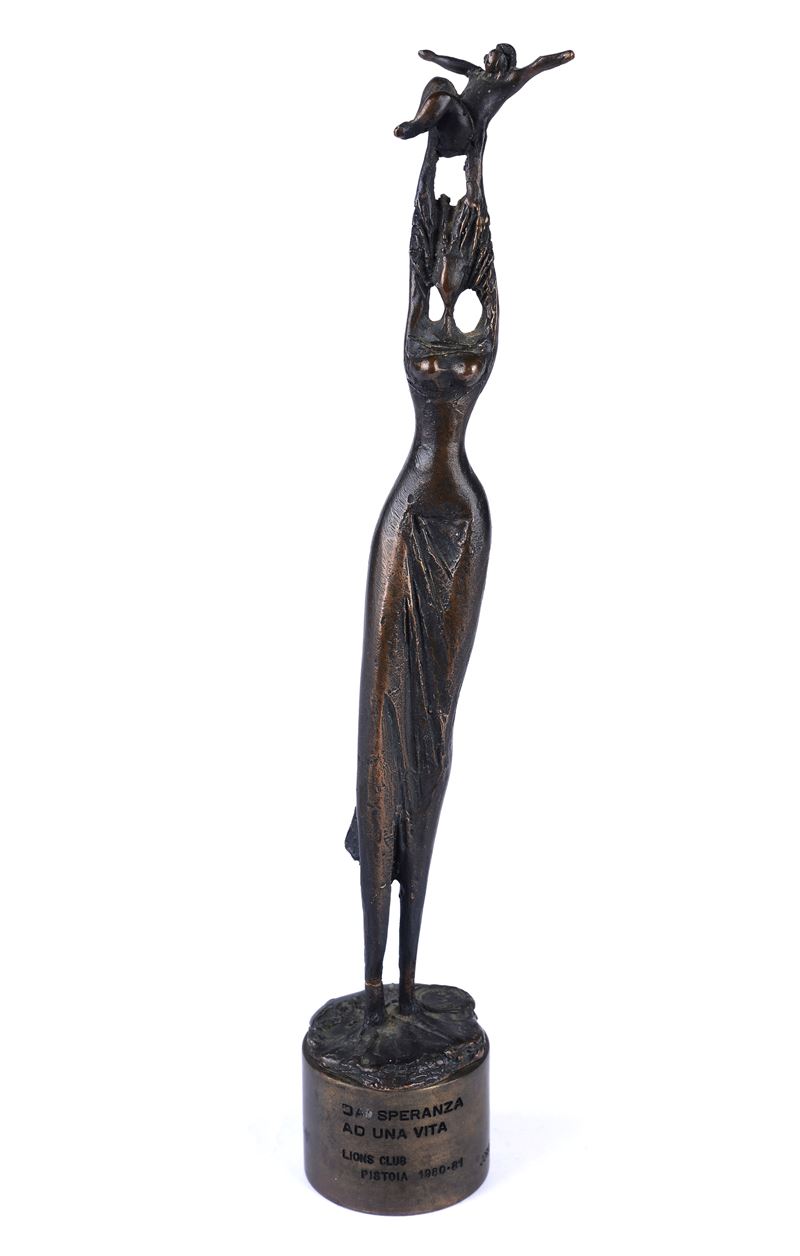 Jorio Vivarelli - Scultura in Bronzo, "dai Speranza Ad una Vita"