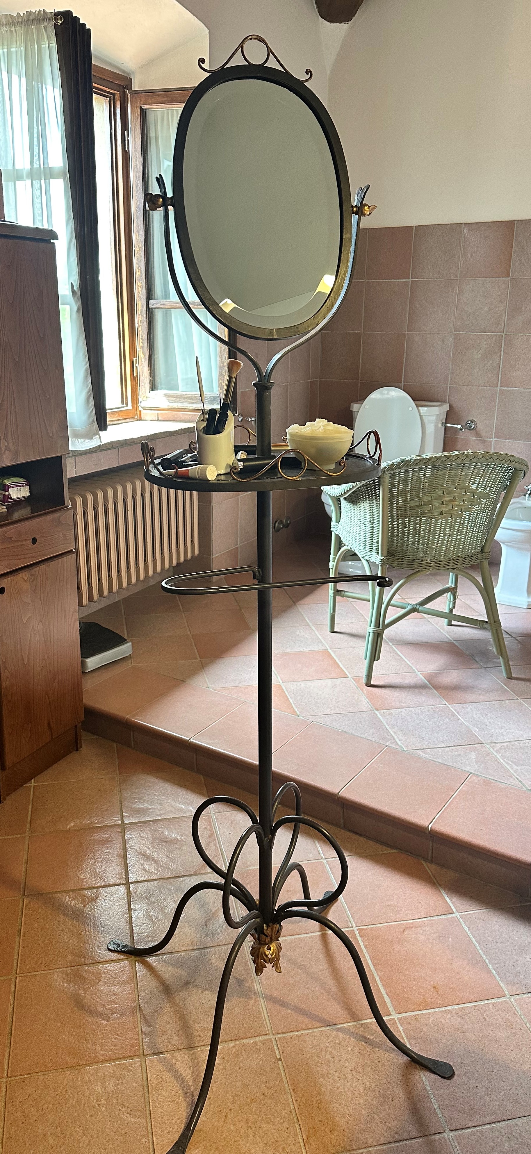 Etagére da Bagno in Ferro Battuto