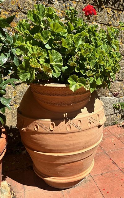 Orcio in Terracotta con Grembiule