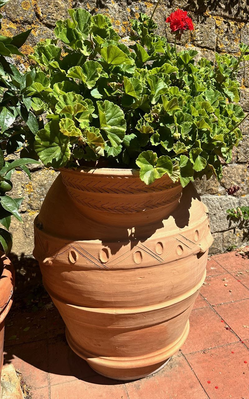 Orcio in Terracotta con Grembiule