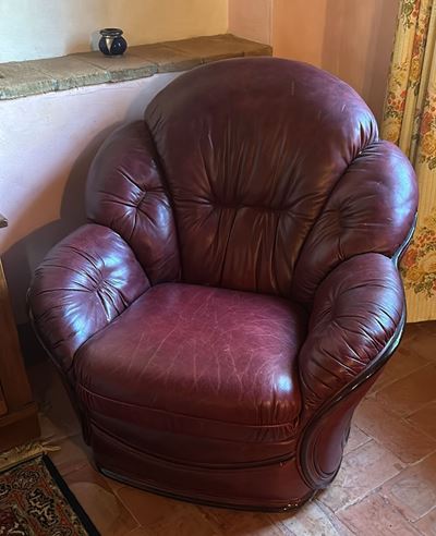 Poltrona in Pelle