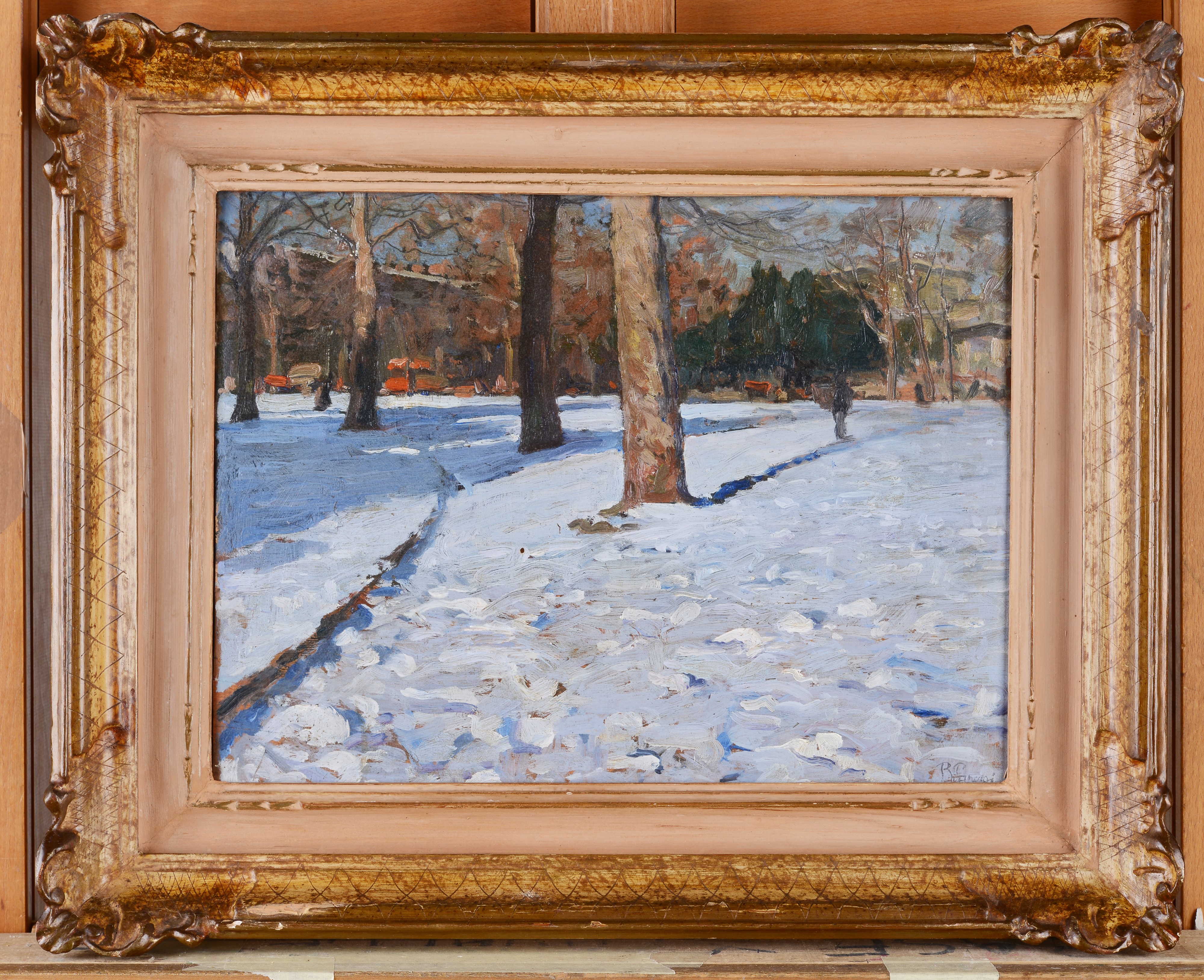 Ruggero Panerai - Paesaggio Innevato