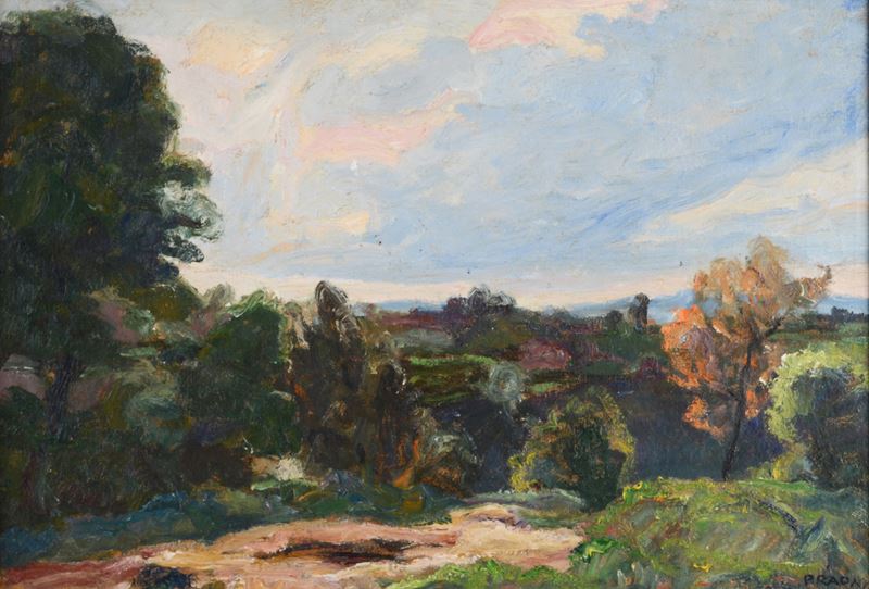 Carlo Prada - Paesaggio Toscano