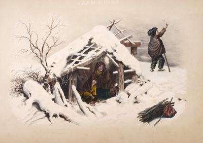 Capanna con Neve