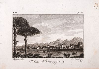 Veduta di Viareggio