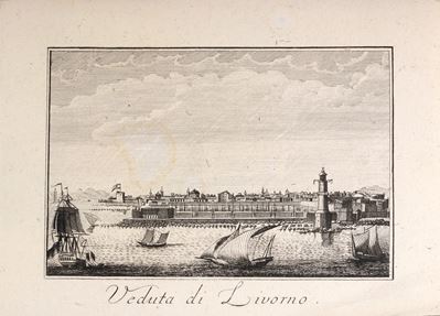 Veduta del Porto di Livorno