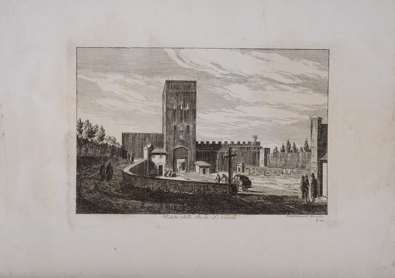 Veduta della Porta di San Niccolò