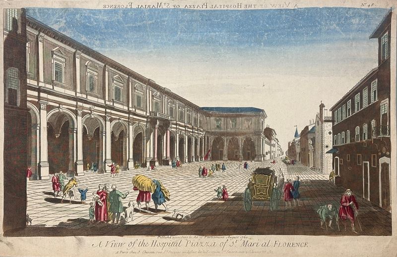 Veduta Ottica Dell'ospedale Santa Maria Nuova