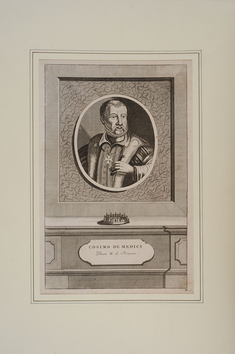 Anonimo, XVIII Sec. - Ritratto di Cosimo De Medici