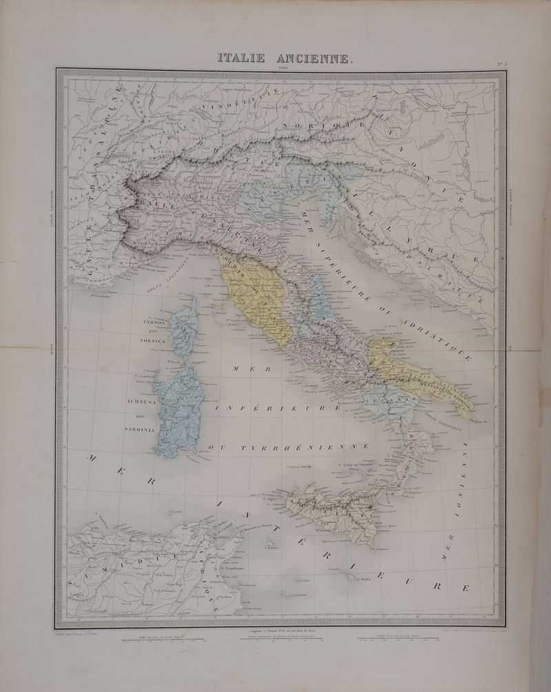 Carta Geografica Dell'italia