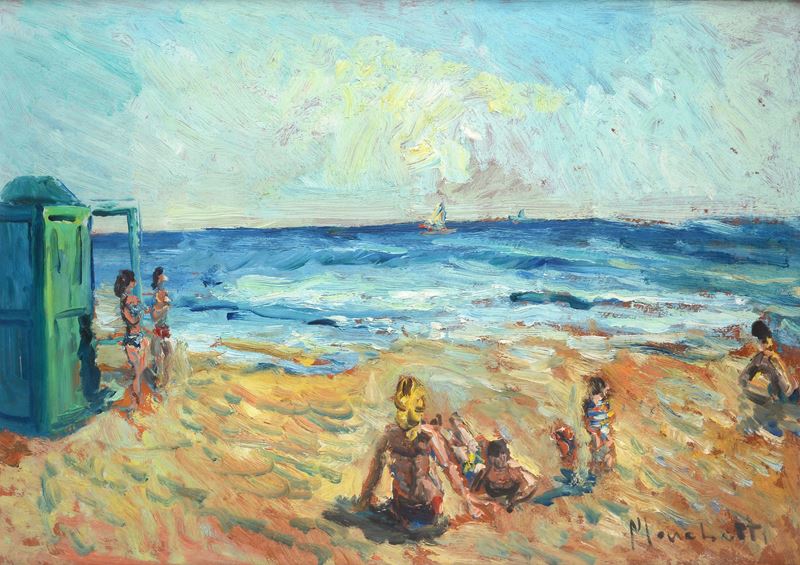 Anonimo, XX Sec. - Spiaggia
