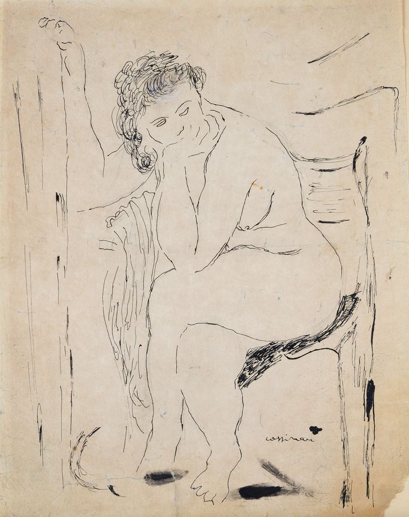Bruno Cassinari - Nudo Femminile