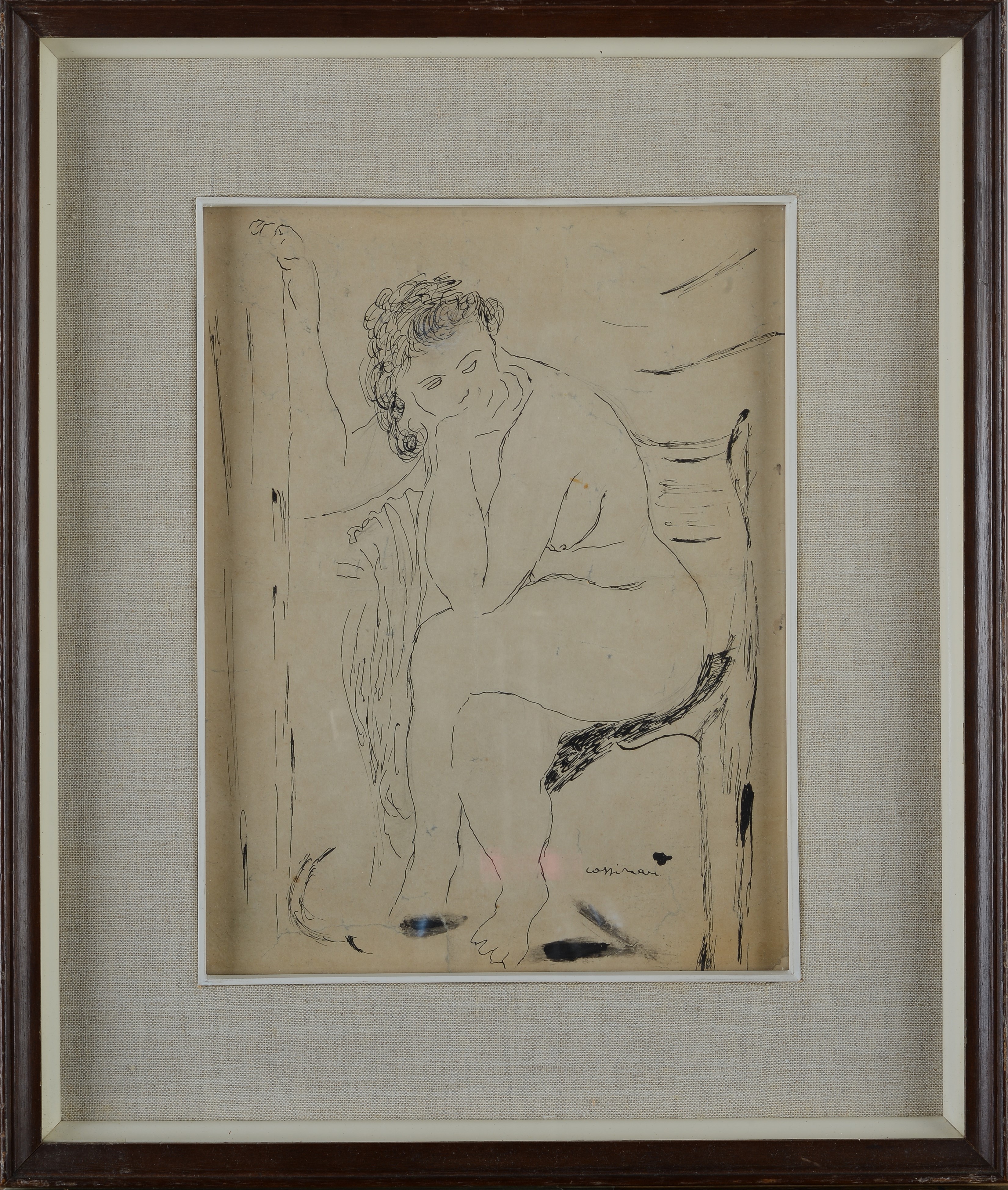 Bruno Cassinari - Nudo Femminile