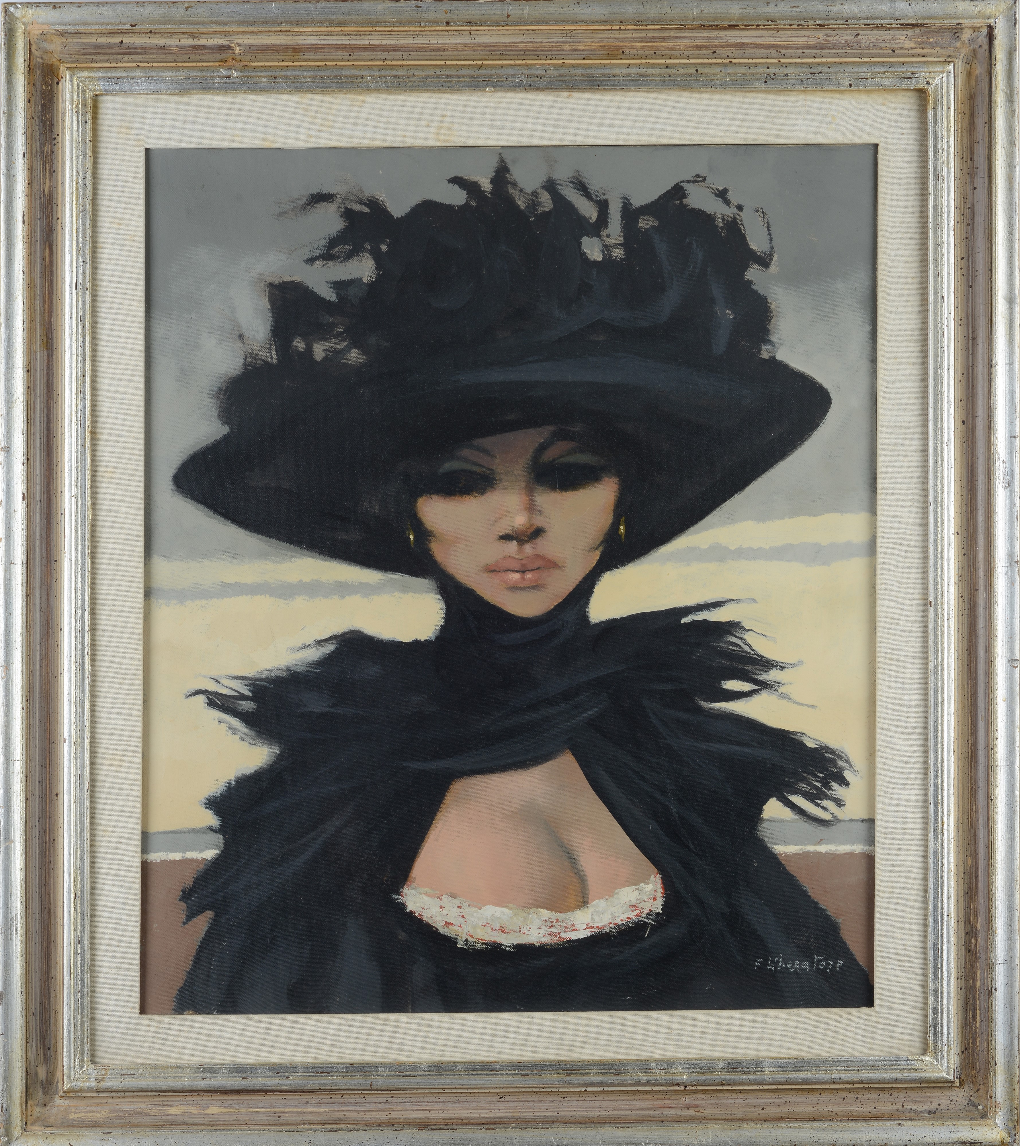 Fausto Maria Liberatore - Donna con Cappello