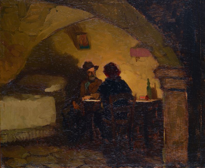Cafiero Filippelli - Interno al Lume di Candela