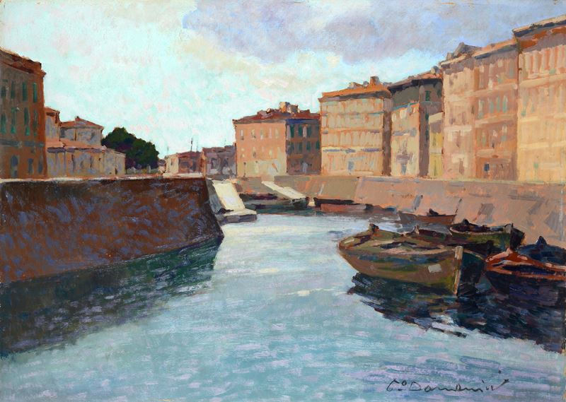 Carlo Domenici - I Fossi a Livorno