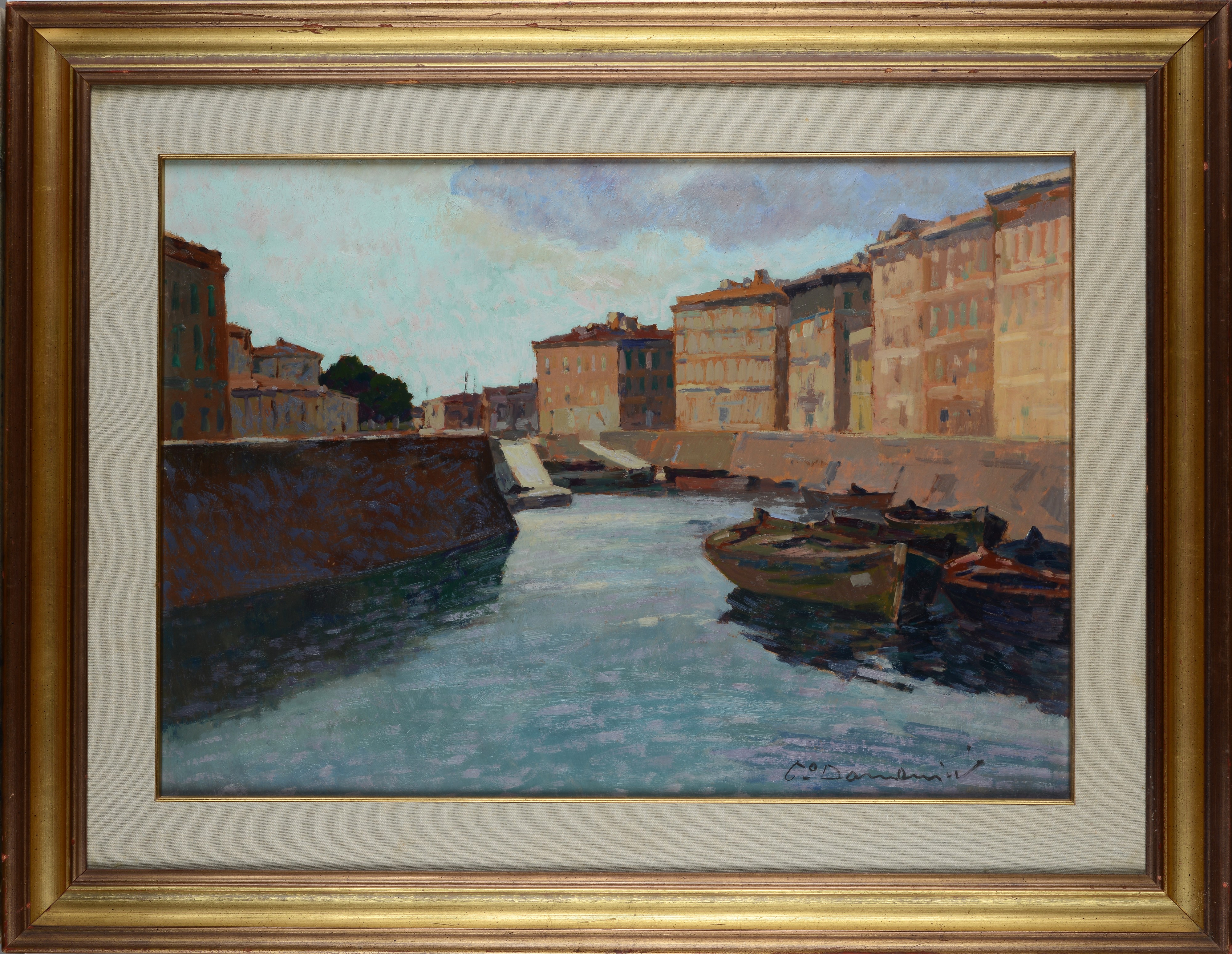 Carlo Domenici - I Fossi a Livorno