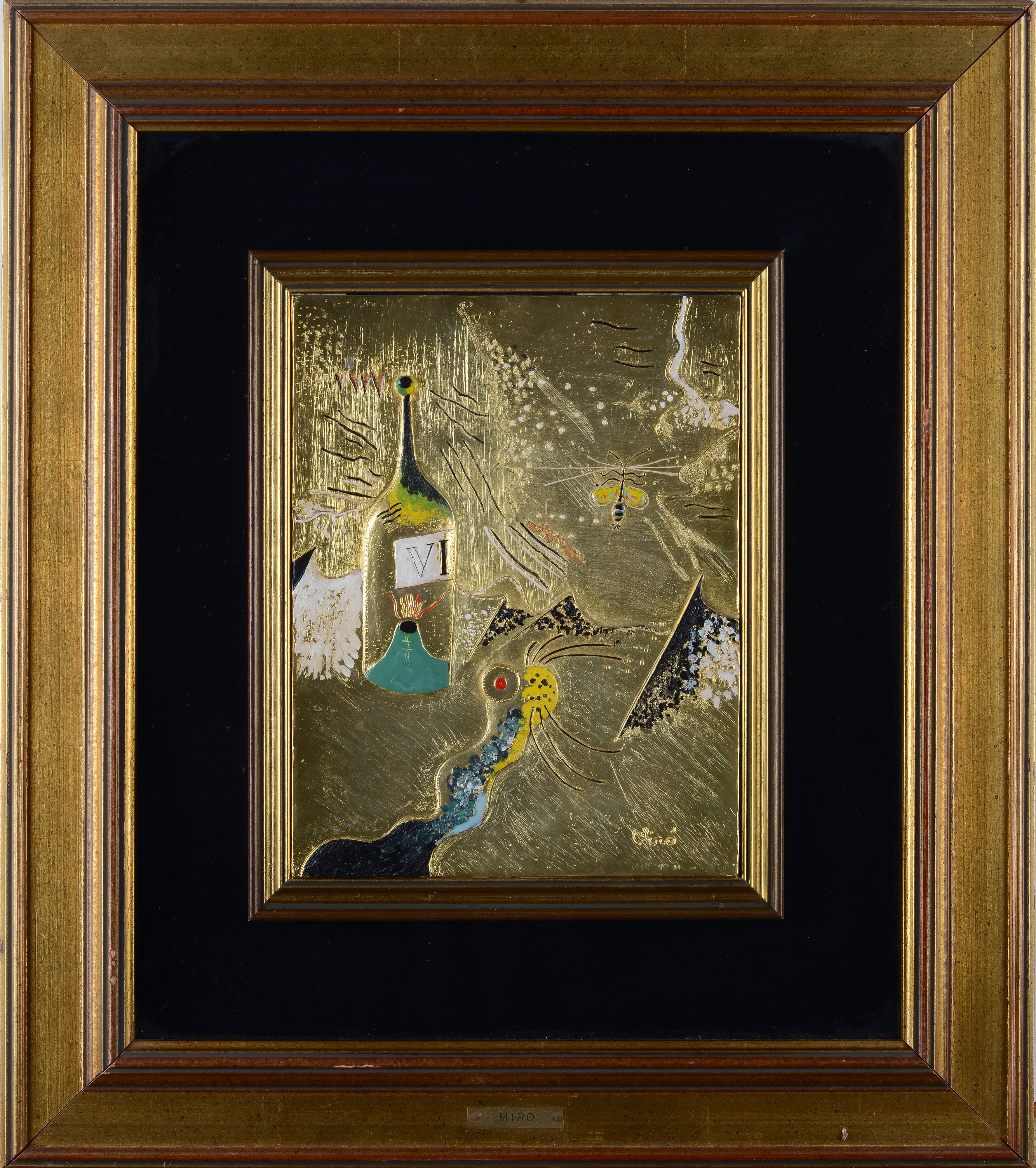 Da Joan Mirò - La Bottiglia di Vino