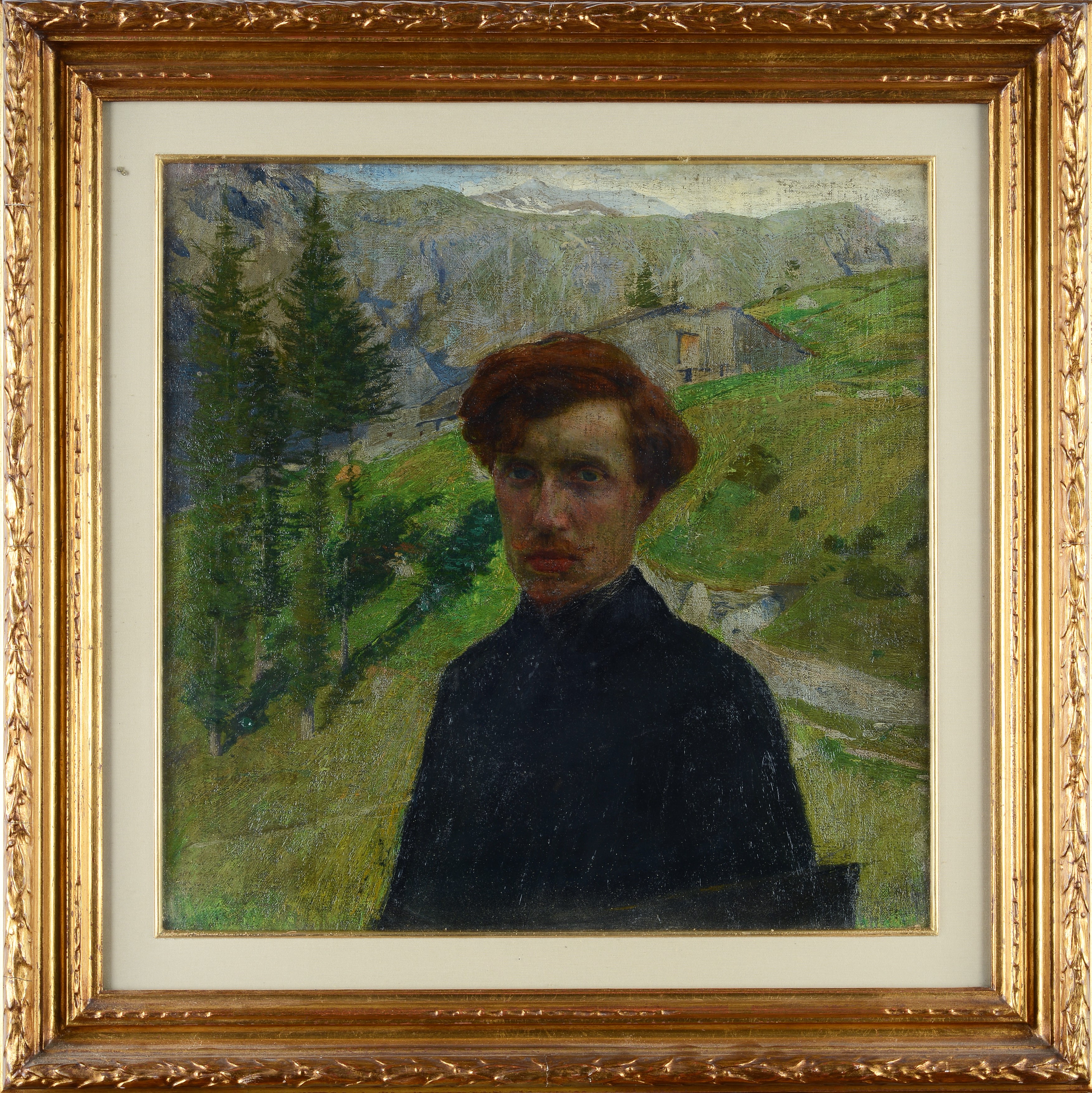 Carlo Cesare Ferro Milone - Ritratto di Felice Carena