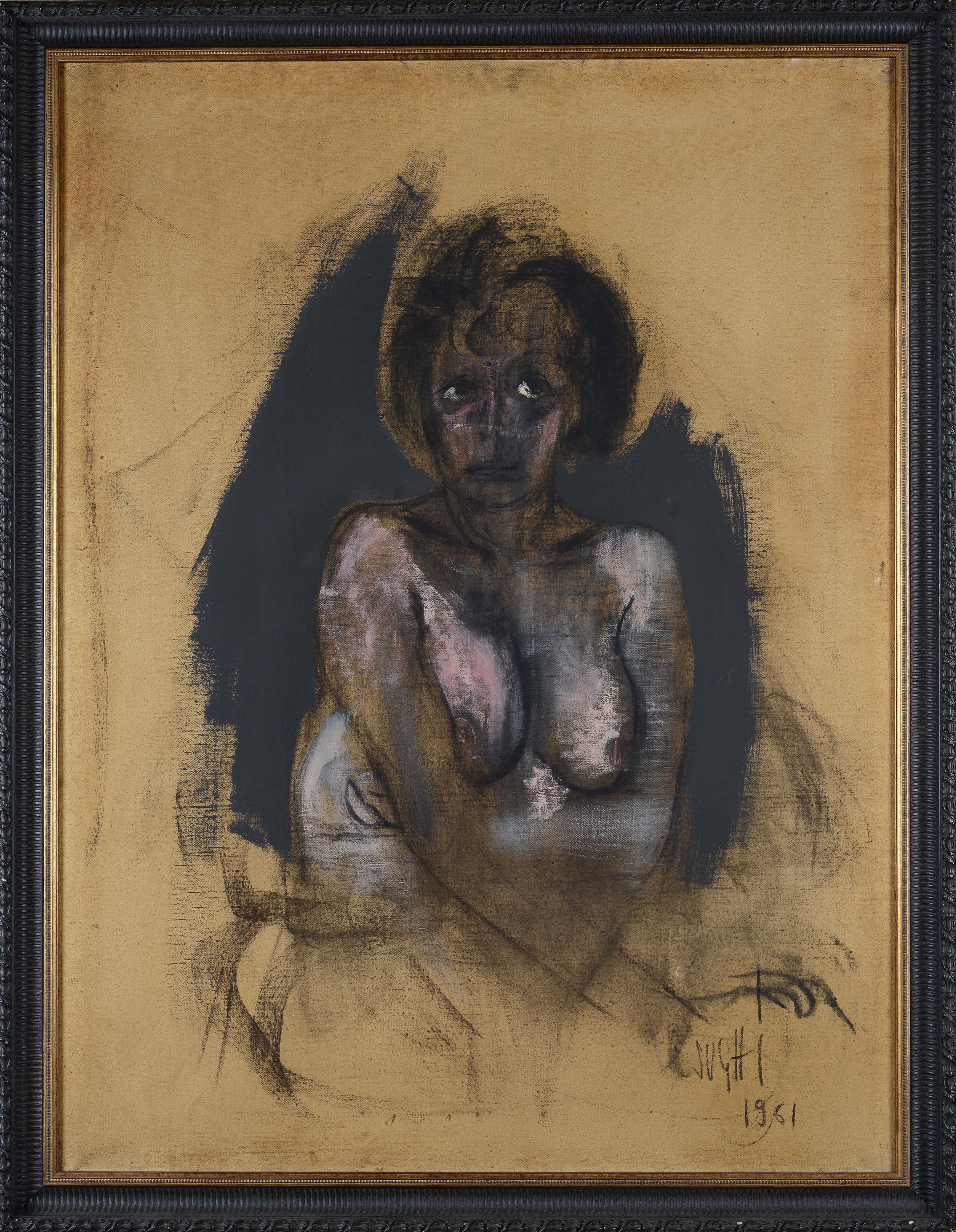 Alberto Sughi - Senza Titolo (nudo Femminile)