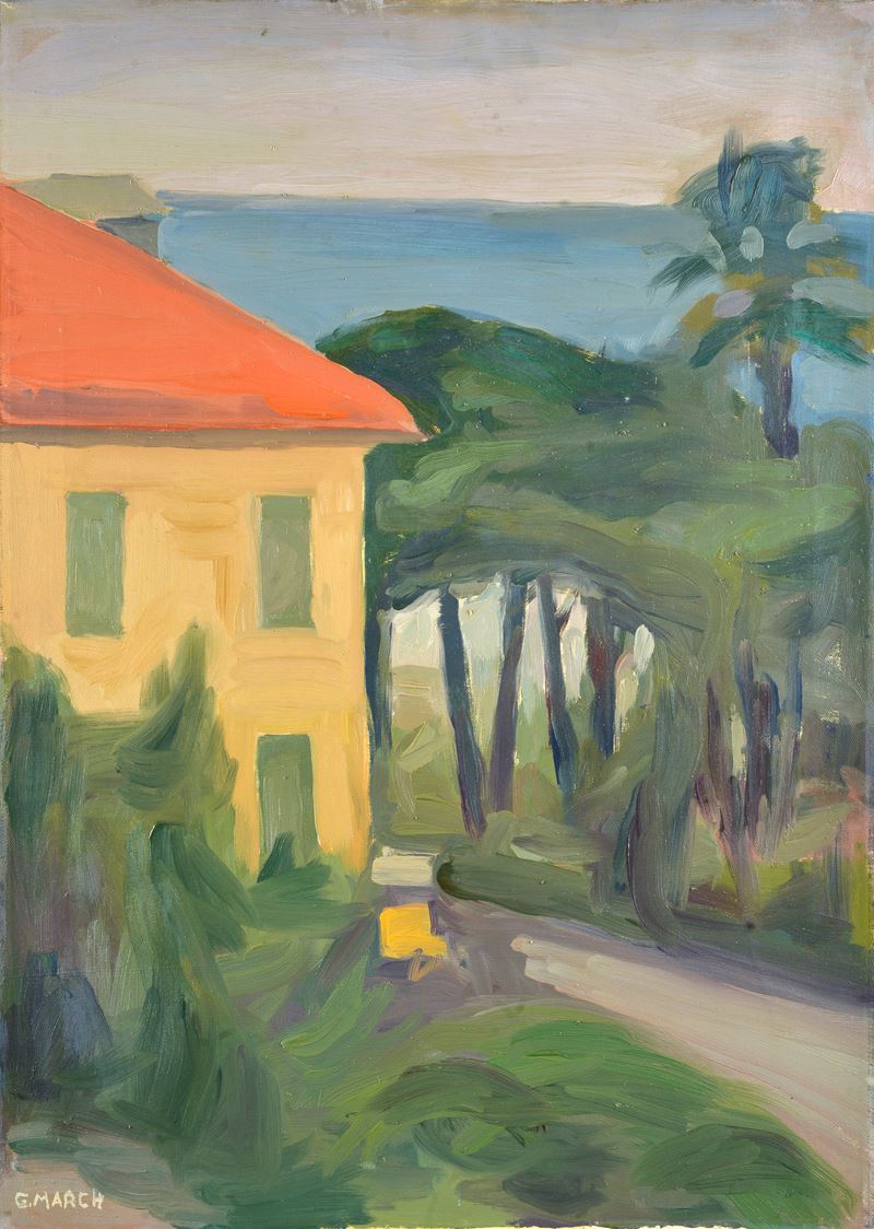 Giovanni March - Paesaggio Ligure
