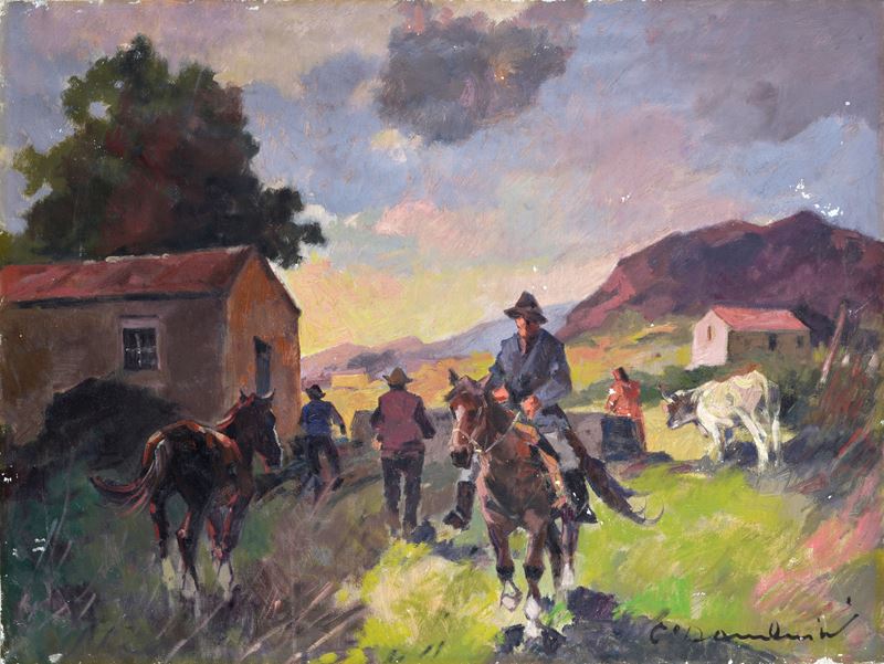 Carlo Domenici - Butteri