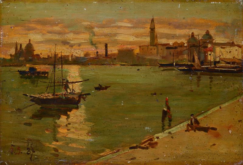 Anonimo, XIX Sec. - Laguna di Venezia