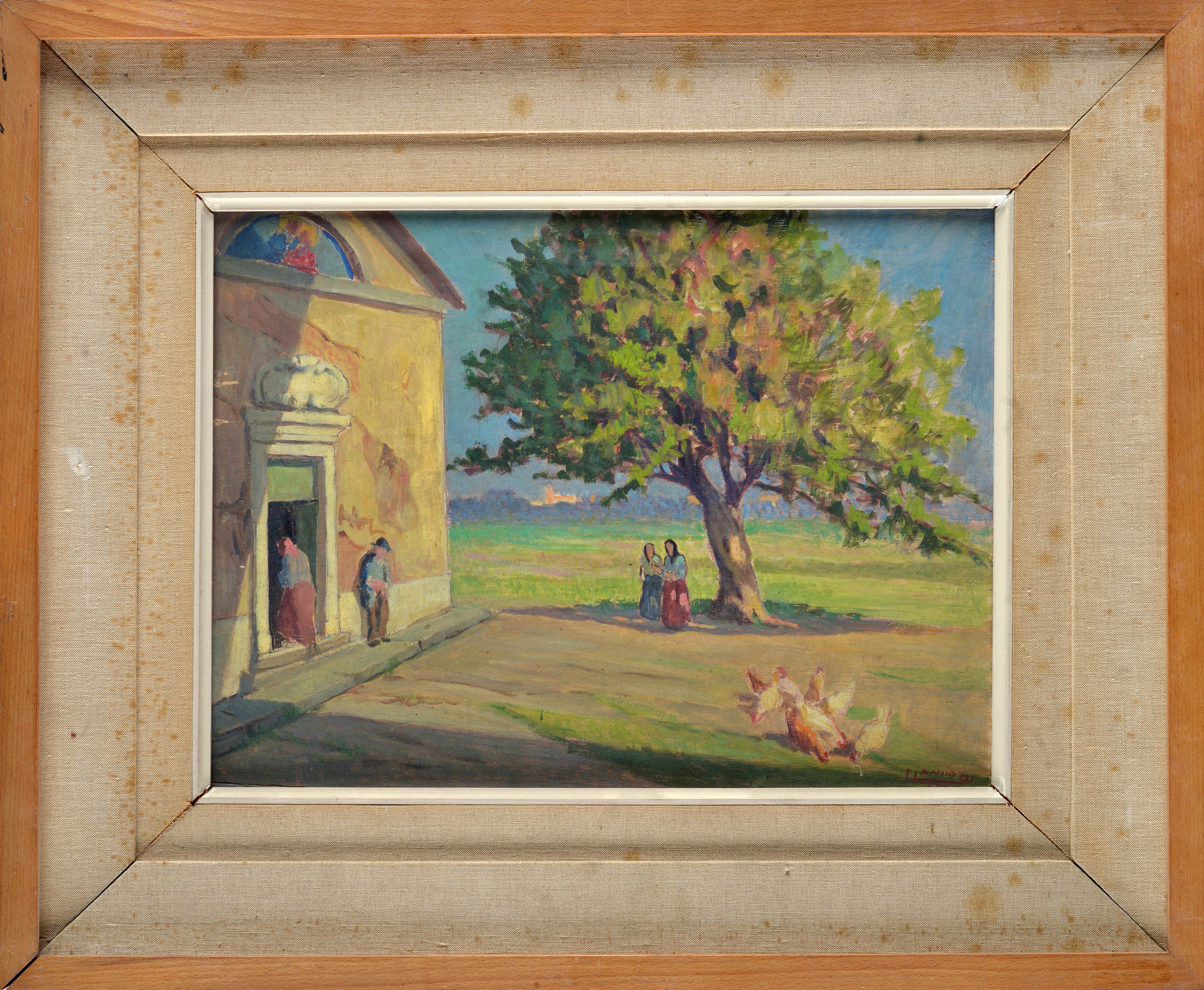 Lando Landozzi - Scena di Campagna