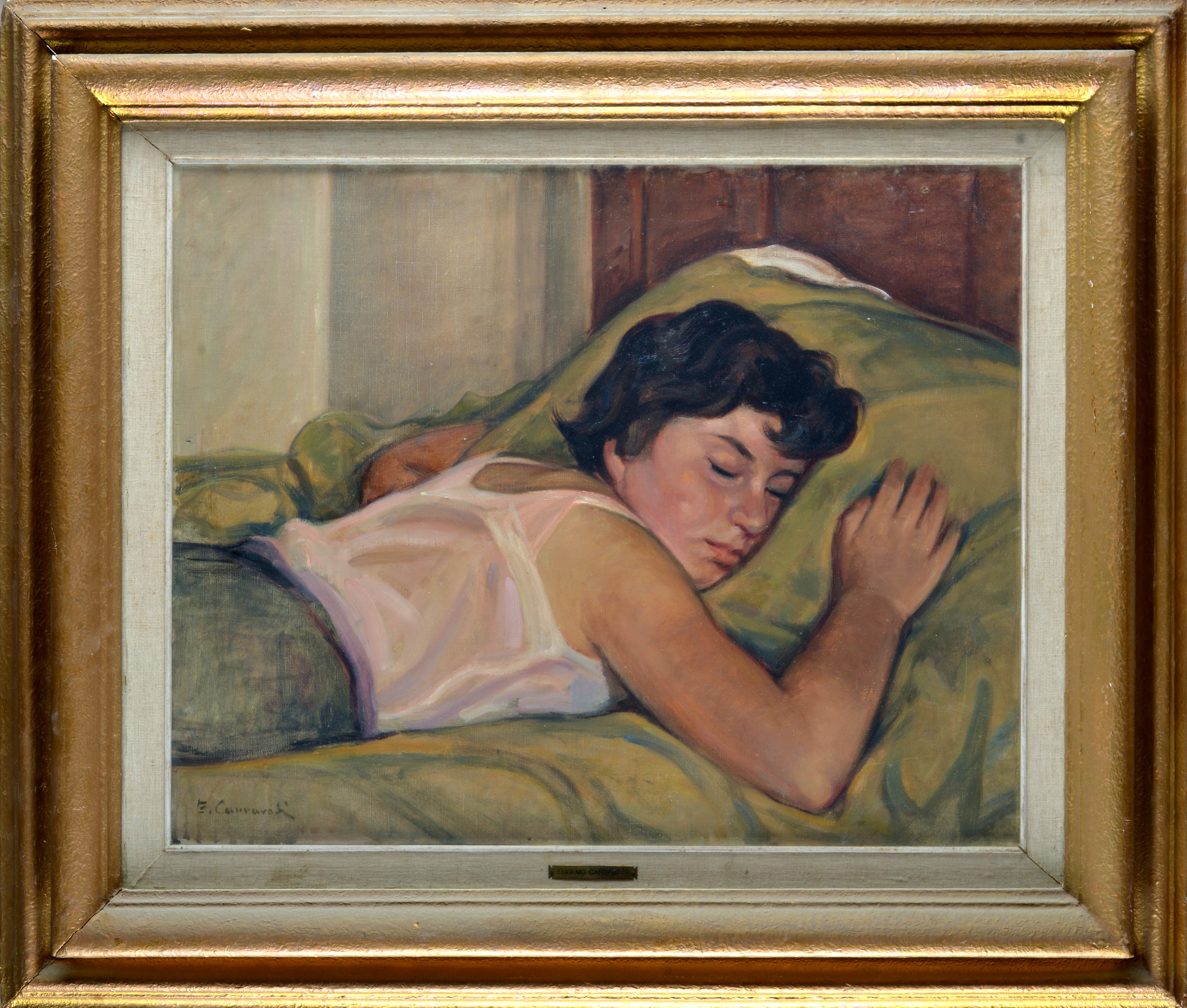 Eugenio Carraresi - Ragazza che Dorme