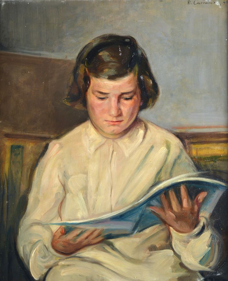 Eugenio Carraresi - Bimba che Legge