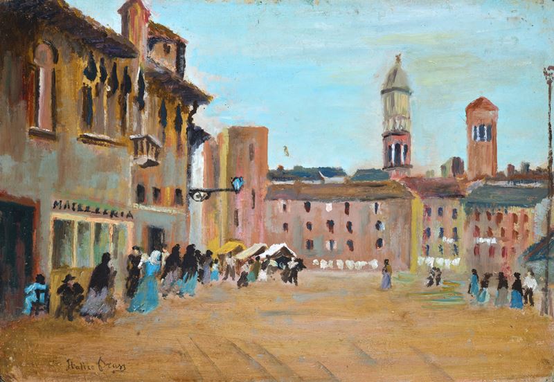 Attr. a Italico Brass - Paese Veneto