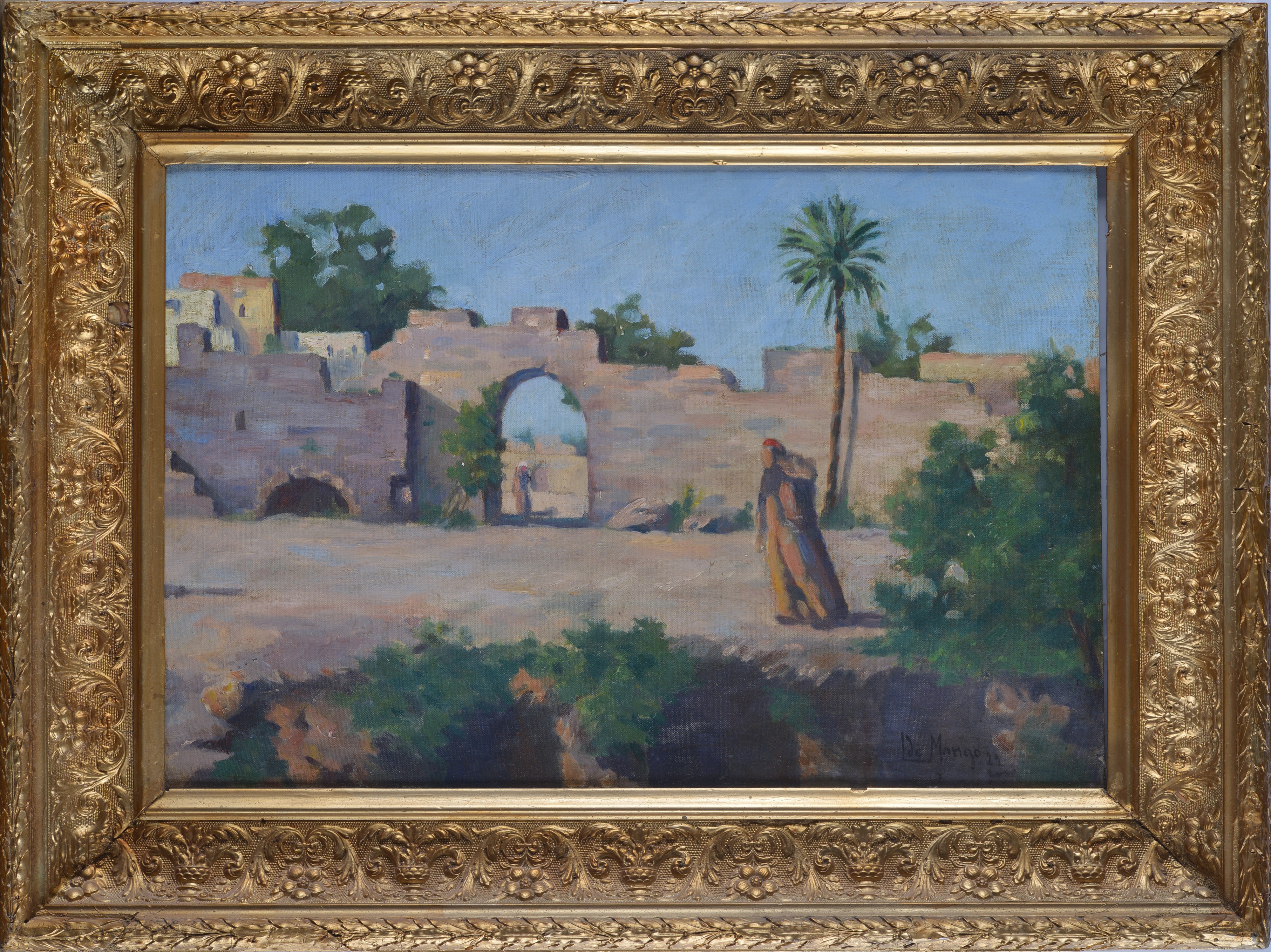 Leonardo De Mango - Paesaggio Arabo